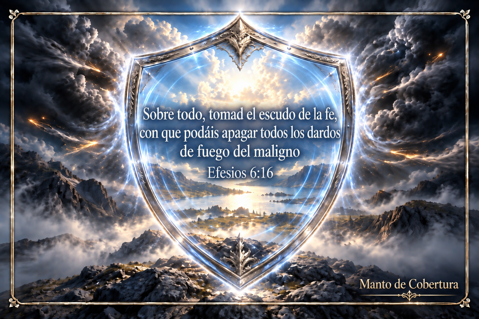 El escudo de la invisibilidad — Mantos de cobertura